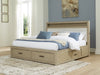 Calmoro California King Bookcase Bed