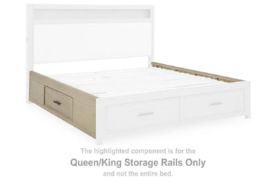Rieles de almacenamiento Calmoro Queen/King