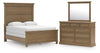 Mylarken Queen Panel Bed, Dresser and Mirror