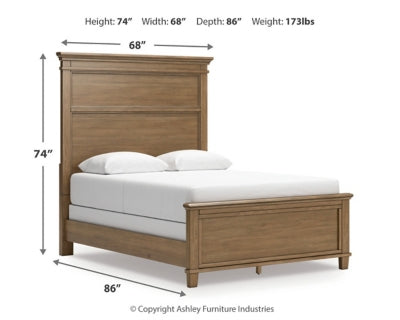Cama Queen con paneles Mylarken