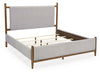 Lyncott Queen Upholstered Headboard/Footboard/Slats