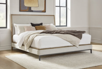 Cama tapizada Tomtyn King