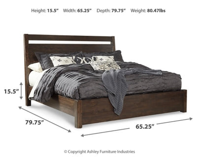 Estribo de plataforma estilo Queen Starmore con rieles