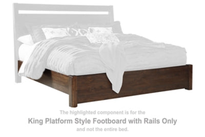 Estribo de plataforma Starmore King con rieles