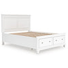 Fortman Queen Storage Footboard with Roll Slats