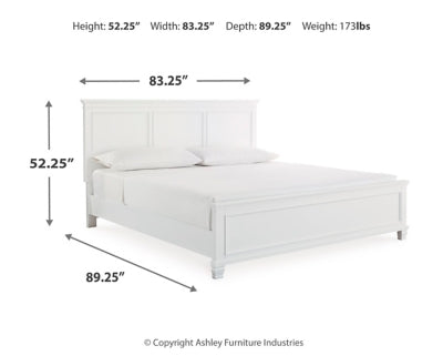 Fortman California King Panel Bed