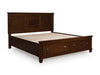 Danabrin King/California King Storage Footboard with Roll Slats