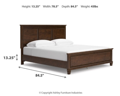 Rieles de panel Danabrin California King
