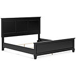 Pie de cama con panel Lanolee King/California King