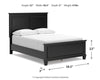 Lanolee Full Panel Footboard