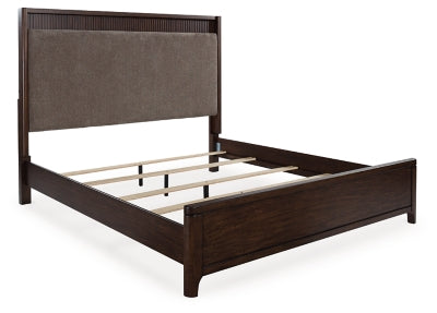 Cama tapizada Korestone California King con paneles