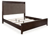 Korestone California King Upholstered Panel Bed