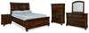 Porter Queen Sleigh Bed, Dresser, Mirror, Chest and Nightstand