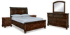 Porter Queen Storage Bed, Dresser, Mirror and 2 Nightstands