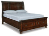 Cama con almacenamiento tipo trineo Porter Queen
