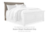 Cabecero de cama Lettner Queen Sleigh