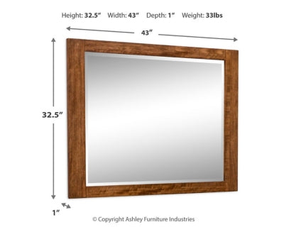 Espejo de dormitorio Steenlage