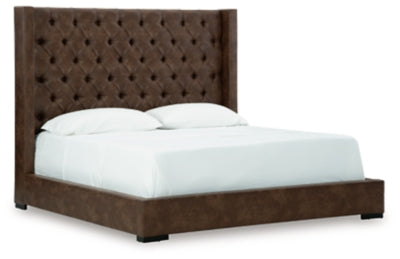 Cama King tapizada Steenlage