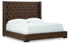 Cama King tapizada Steenlage