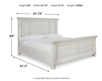 Cama Queen con paneles Robbinsdale