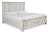 Pie de cama con almacenamiento Robbinsdale Queen