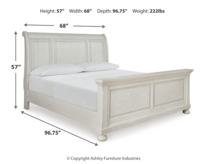 Cama tipo trineo Robbinsdale Queen