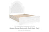 Rieles de panel Realyn Queen con listones enrollables