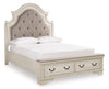 Rieles de panel Realyn Queen con listones enrollables