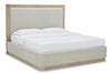 Hennington California King Upholstered Footboard with Rails