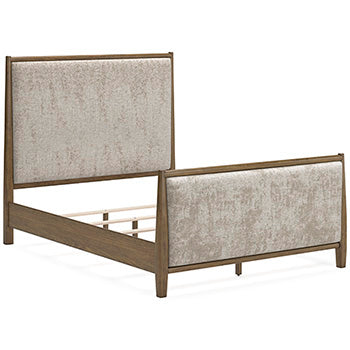 Cabecera/pie de cama tapizada Roanhowe Queen