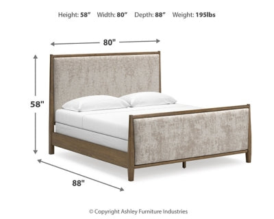 Cama tapizada Roanhowe King