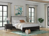 Portdown California King Upholstered Panel Storage Bed