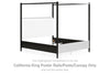Rieles/postes/toldo para carteles Portdown California King