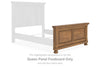 Estribo de cama con panel Vandenmore Queen