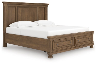 Vandenmore King Panel Storage Bed