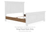 Rieles de panel Vandenmore King