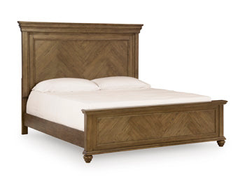 Waynely King/California King Panel Footboard with Slats