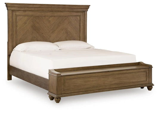 Waynely California King Panel Storage Bed