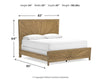 Takston California King Panel Bed