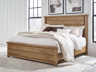 Cama con paneles Kristiland King