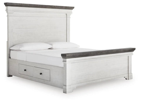 Havalance California King Panel Storage Bed