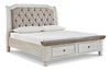 Havalance Queen Sleigh Storage Footboard