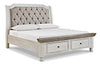 Havalance Queen Sleigh Storage Footboard