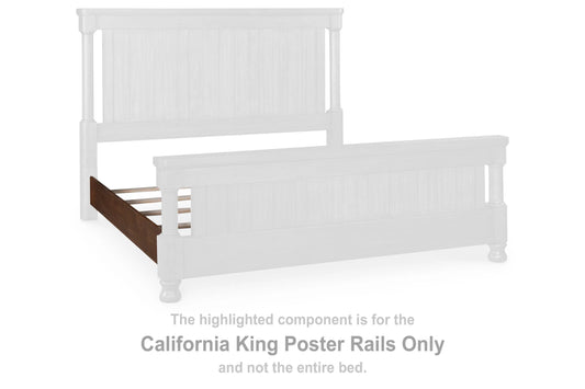 Chadworth California King Poster Rails