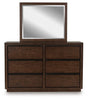 Kendamor Dresser and Mirror