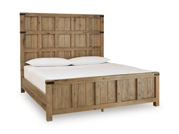 Ridgester King/California King Panel Footboard with Slats
