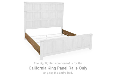Ridgester California King Panel Rails