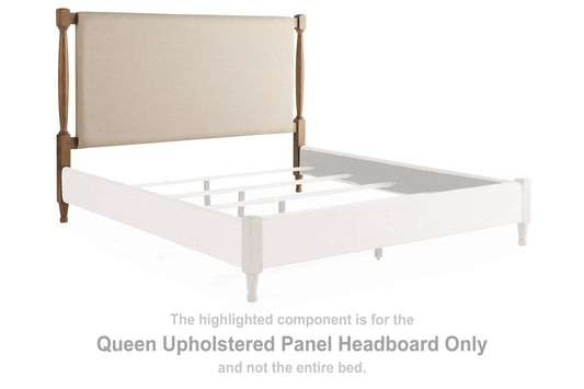 Ella Grove Queen Upholstered Panel Headboard
