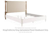 Ella Grove King/California King Upholstered Panel Headboard