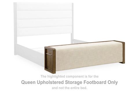 Marxmore Queen Upholstered Storage Footboard